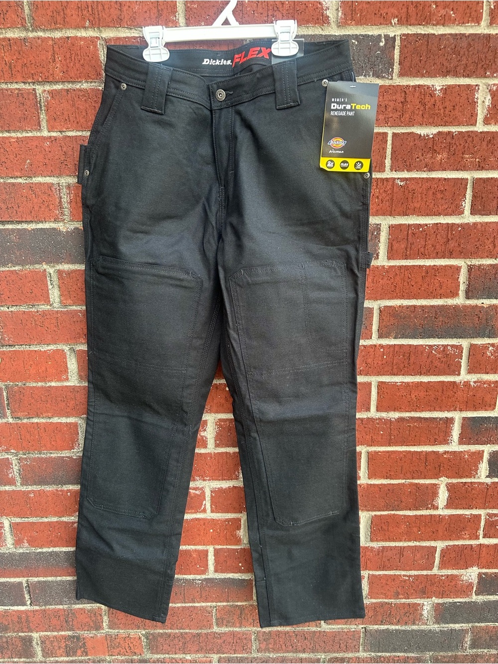 Dickies Black Women's Straight DuraTech FLEX Work Pants   PM1
